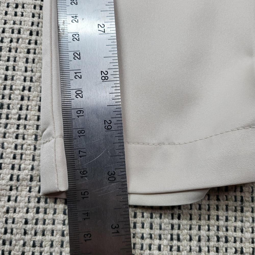 Adidas Climalite Pants Mens 34x30 Beige Golf Lightweight Performance Khakis - Picture 5 of 7
